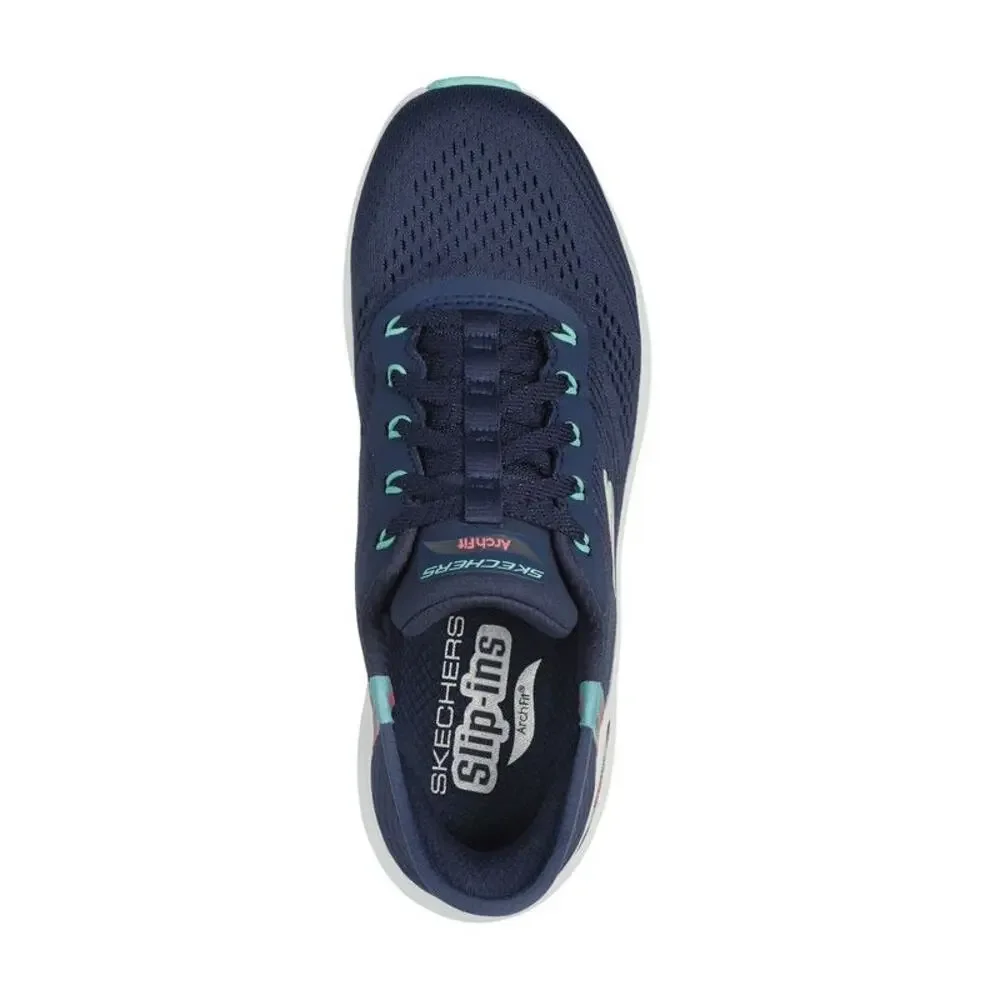 Skechers Easy Chic Slip-ins Arch Fit 2.0 Mesh Sneakers 8W - Picture 3 of 6